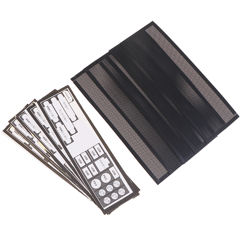 5 قطع من فلتر الغبار البلاستيك - مراجعة Dust Filter Pc وسعره